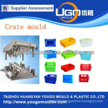 Mesh injection plastic chicken of crate mould